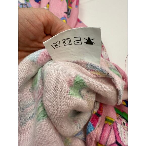 Jayes Studio Nutcracker Print Pajama Shirt Pink Cotton Sleep Top Size L (14-18) - Picture 16 of 16